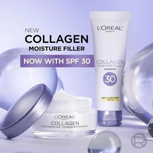 L'Oreal Paris Collagen Moisture Filler Face Cream 94.4g (3.4 Oz) | Hydrates for 48 Hours thumbnail 8
