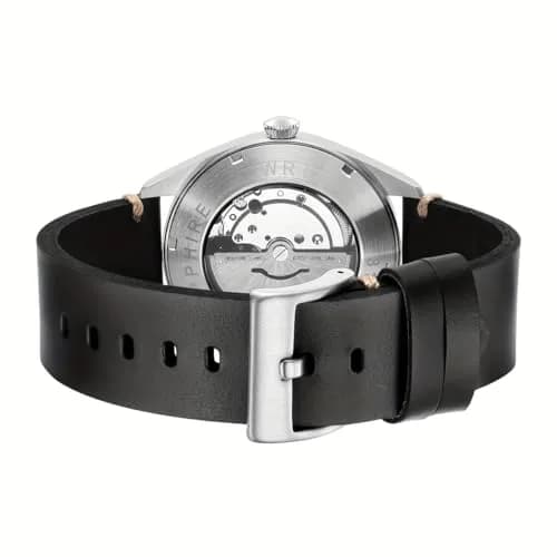 Boyarca Pilot Watch Men's Aviator Automatic Mechanical Watch 40mm (Black B) | Japan MIYOTA 8215 Movement thumbnail 3