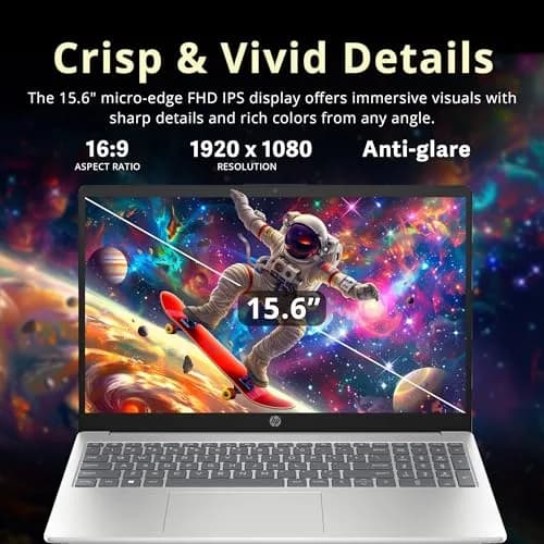 HP Pavilion 15.6" FHD IPS Anti-Glare Laptop, Intel i5-1235U, 16GB RAM, 672GB Storage thumbnail 4