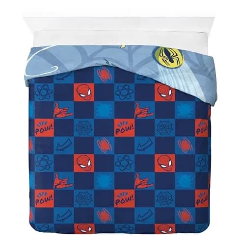 Jay Franco Spiderman Kids Duvet Cover Set Full 193cm (76" x 86") | Officially Licensed Marvel Bedding thumbnail 6