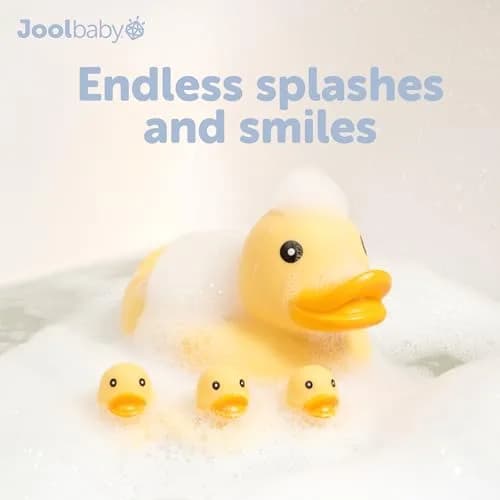 Jool Baby 12-Piece Bath Toy Gift Set with Storage Organizer | Classic Bath Time Fun for Babies & Toddlers thumbnail 4