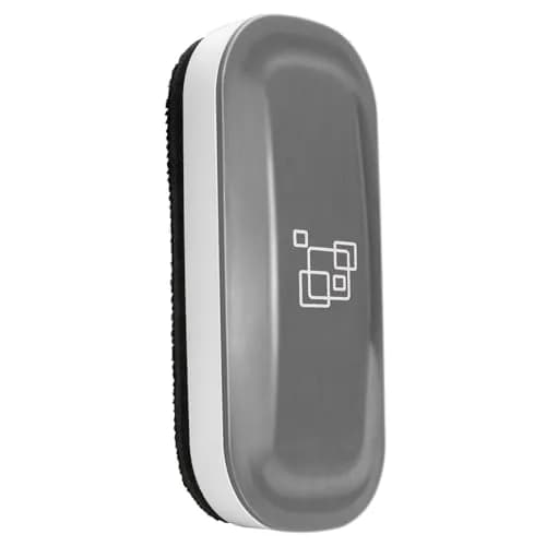 maxtek Magnetic Dry Erase Eraser Gray 1 Pack | Strong Magnetic Grip for Whiteboards and Glass Boards thumbnail 1