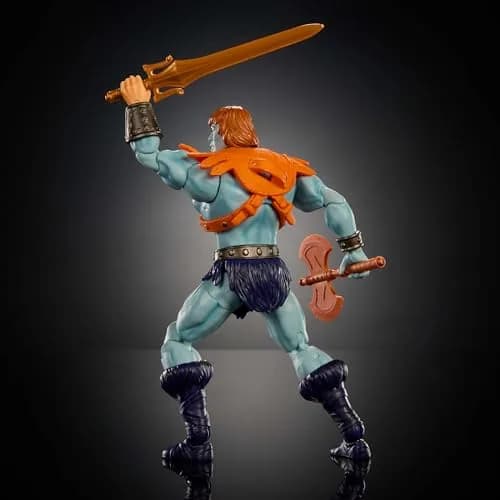 Masters of the Universe Masterverse Action Figure, Vintage Collection Faker, approx. 18 cm | Blue-Skinned Robot He-Man Villain with Accessories thumbnail 6