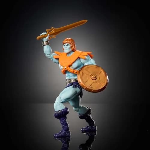 Masters of the Universe Masterverse Action Figure, Vintage Collection Faker, approx. 18 cm | Blue-Skinned Robot He-Man Villain with Accessories thumbnail 3