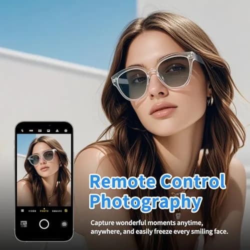 GenXenon Smart Glasses for Women Men | Bluetooth with Color-Changing Lenses thumbnail 5