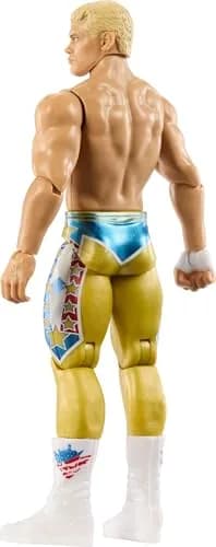 Mattel WWE Cody Rhodes Action Figure, Main Event Series 6-inch | Life-Like Look & 14 Articulation Points thumbnail 4