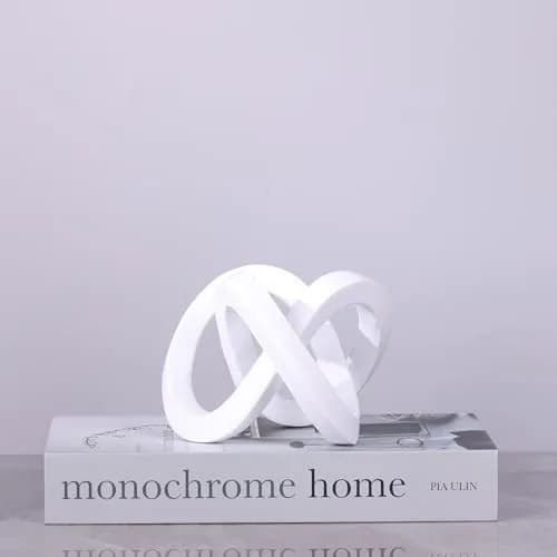 DOVDOV White Sculpture | Modern Geometric Art Decor for Home & Office thumbnail 7
