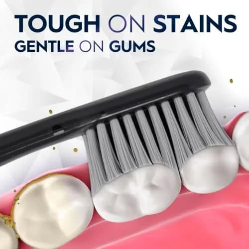 Oral-B 3D White Brilliance Toothbrushes 4 Count Extra Soft | Tough on Plaque, Gentle on Gums thumbnail 2