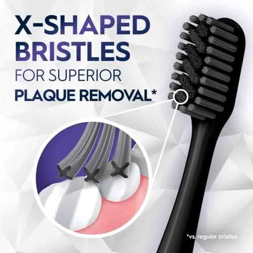 Oral-B 3D White Brilliance Toothbrushes 4 Count Extra Soft | Tough on Plaque, Gentle on Gums thumbnail 4