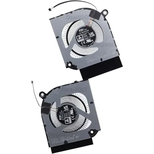 Deal4GO CPU & GPU Cooling Fan Replacement for Acer Predator Helios Neo PHN16-71 PHN18-71 | OEM 12V 4-Pin Black thumbnail 5