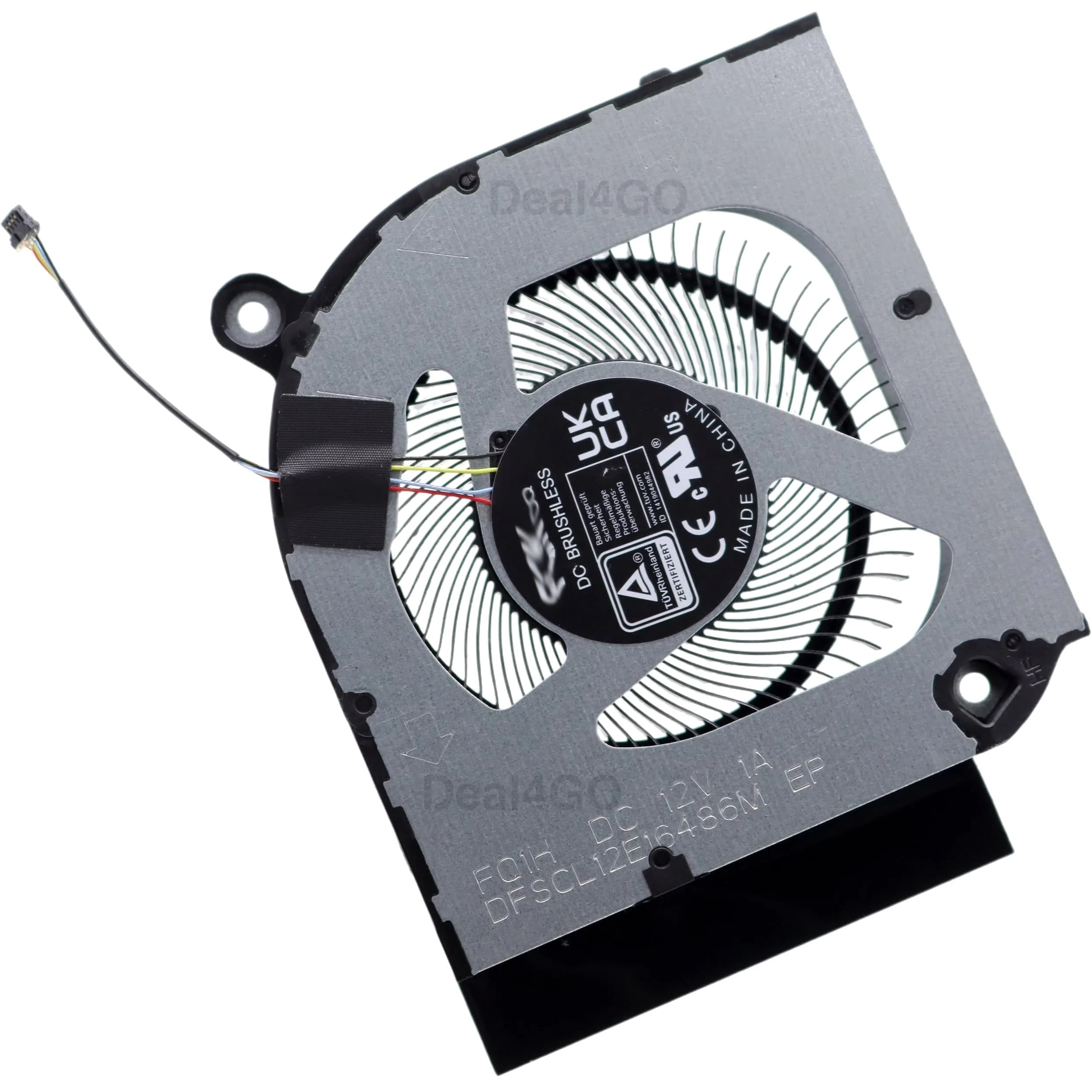 Deal4GO GPU Graphics Cooling Fan 23.QLTN7.001 Replacement for Acer Predator Helios Neo PHN16-71 PHN18-71 | OEM 12V 3W Fan - main product image