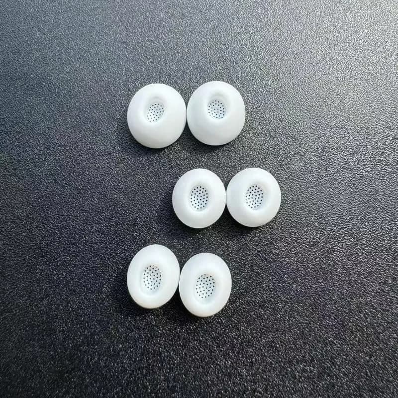 JNSA Replacement Ear Tips for Galaxy Buds 3 Pro, White | 3 Pairs (S/M/L) Silicone Eartips thumbnail 7
