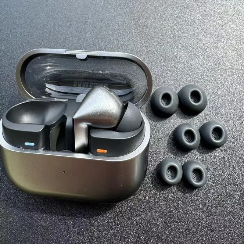 JNSA Replacement Silicone Ear Tips for Galaxy Buds3 Pro, Small Size 3 Pairs, Black | Noise Reduction & Comfortable Fit thumbnail 7