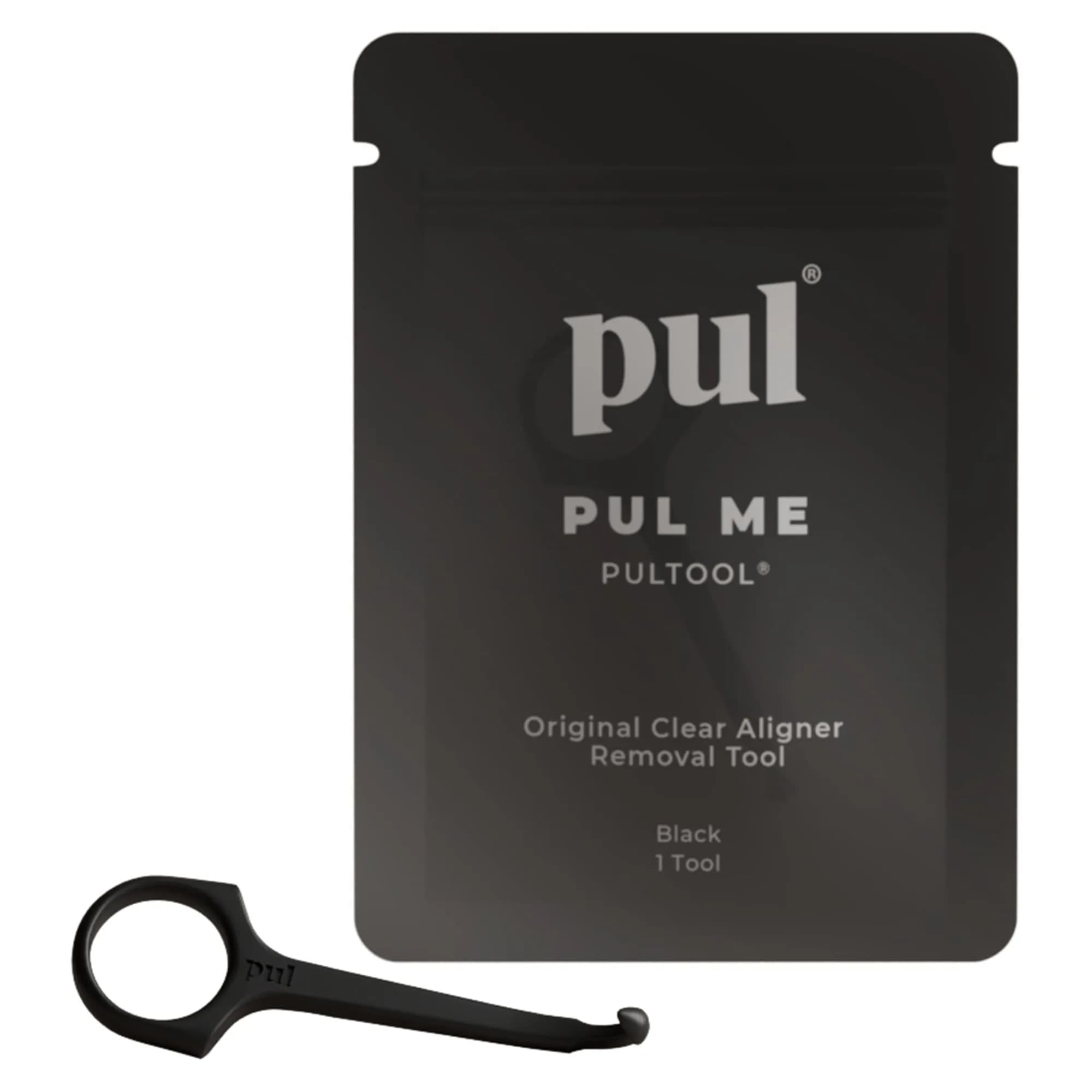The Pultool Aligner Removal Tool Black | Hygienic & Easy Removal for Clear Aligners & Retainers