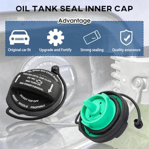 Xingehor Fuel Cap for Audi VW 2004-2020 | OE-Style, Waterproof & Resistant thumbnail 6