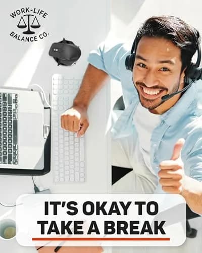 Work-Life Balance Corporation Mechanical Mouse Jiggler | No USB, Cordless, Silent Undetectable Mouse Mover thumbnail 7