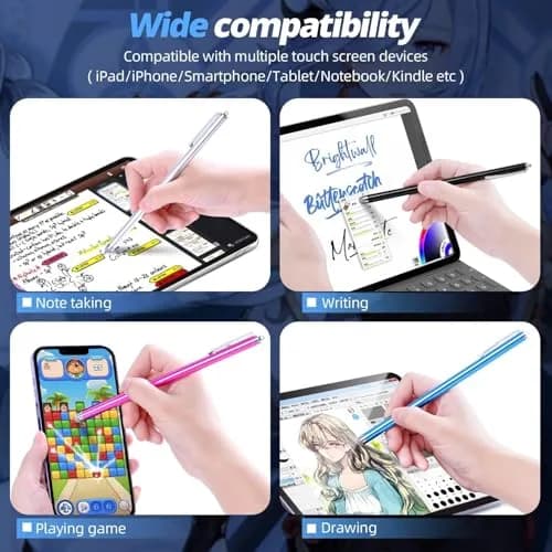 GUUGEI Mesh Fiber Replacement Nibs 20-Pack | Precise Capacitive Stylus Tips for Touch Screen Devices thumbnail 4