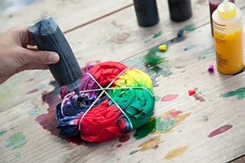 Tulip One-Step Tie-Dye Kit Rainbow 5 Colors, 156 g (5.5 oz) | Highly Concentrated Non-Toxic Fabric Dye thumbnail 5