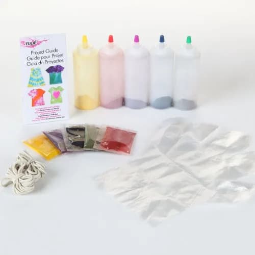 Tulip One-Step Tie-Dye Kit Rainbow 5 Colors, 156 g (5.5 oz) | Highly Concentrated Non-Toxic Fabric Dye thumbnail 2