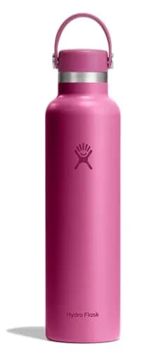 Hydro Flask Water Bottle - Insulated Stainless Steel - Non Spill, Leakproof in 24 Oz Reef Pink thumbnail 1