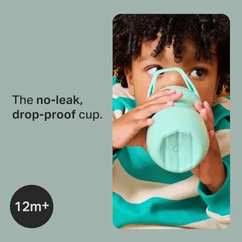 Tommee Tippee Sporty Spout Toddler Sippy Cup 255ml (9 fl oz) 2-Pack | Insulated, Spill-Proof, Bite-Resistant thumbnail 2