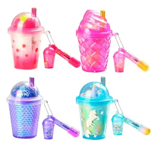 REAL LITTLES Cute Cups Full of Tiny Surprises with Working Micro Stationery & Charm | Styles May Vary thumbnail 1