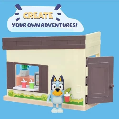 Bluey Juice Bar Toy Playset with Articulated Bluey Figure | Educational Pretend Play for Kids 3-5 thumbnail 4