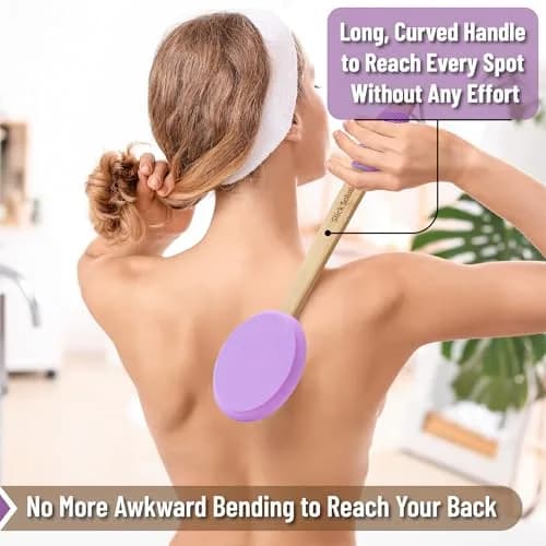 Slick Solutions Purple Lotion Applicator 44 cm (17 Inch) | Certified Organic Foam Pad thumbnail 3