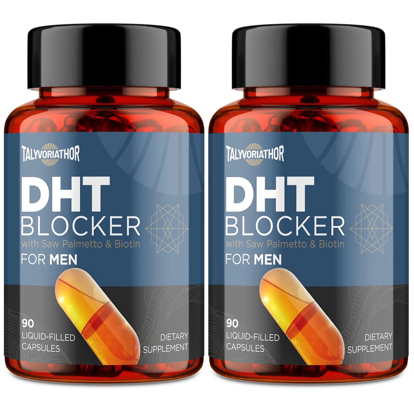 Talyvorlathor DHT Blocker for Men 90 Capsules | Hair Growth & Hair Loss Support - main product image