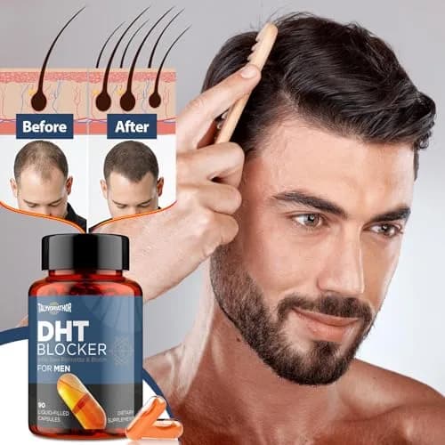 Talyvorlathor DHT Blocker for Men 90 Capsules | Hair Growth & Hair Loss Support thumbnail 6