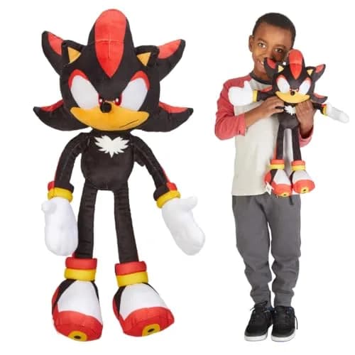 Franco Shadow the Hedgehog Plush Cuddle Pillow Buddy 56cm (22") | Officially Licensed SEGA Product thumbnail 1