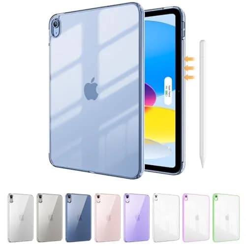 ProCase Clear Back Case for iPad 11th Gen (A16) 2025 11 Inch / iPad 10th Gen 10.9 Inch 2022 | Slim Lightweight TPU Protective Cover thumbnail 1
