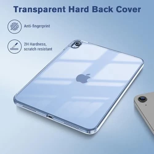 ProCase Clear Back Case for iPad 11th Gen (A16) 2025 11 Inch / iPad 10th Gen 10.9 Inch 2022 | Slim Lightweight TPU Protective Cover thumbnail 4
