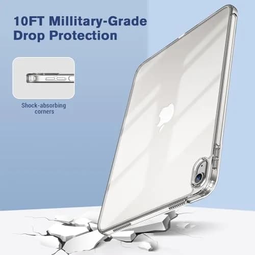 ProCase Clear Back Case for iPad 11th Gen (A16) 2025 & iPad 10th Gen 2022 | Slim Lightweight TPU Cover thumbnail 7