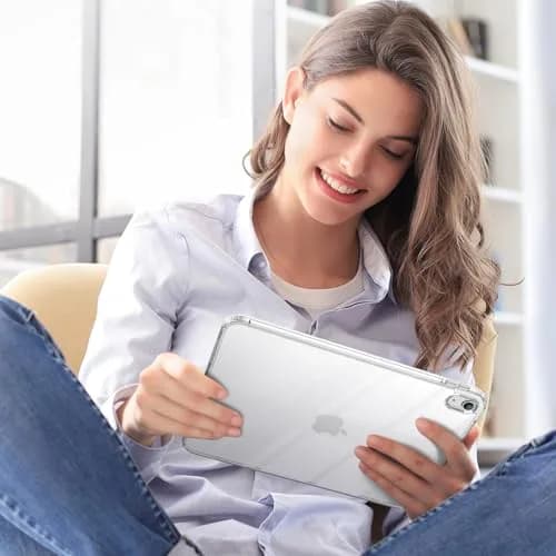 ProCase Clear Back Case for iPad 10th Gen 10.9 Inch 2022 (A2696) | Slim Fit Transparent Cover thumbnail 8