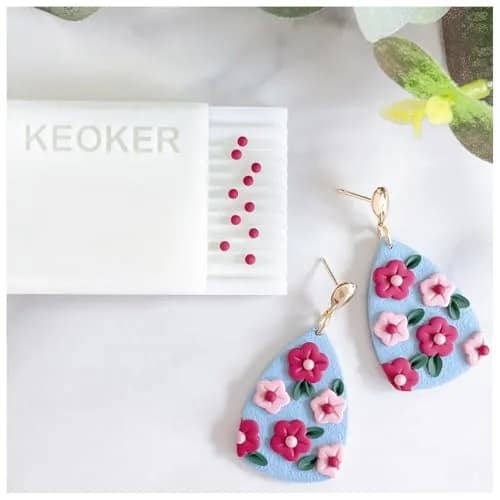 Keoker Polymer Clay Bead Roller 2mm | Bead Maker for Clay Jewelry & Crafts thumbnail 1