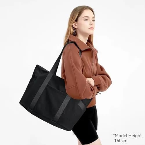 DIXEIGHT Tote Bag for Women, Large Capacity, Water-Resistant, Zipper Closure, Multi-Occasion Use thumbnail 2