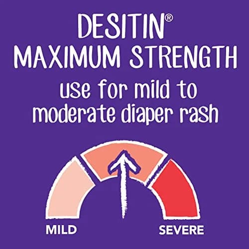 Desitin Maximum Strength Diaper Rash Cream 40% Zinc Oxide 907g (32oz) | Hypoallergenic Skin Protectant thumbnail 5