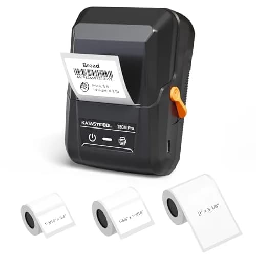 SUPVAN T50M Pro Bluetooth Label Maker Machine with 3 Tapes, Set 2 | Portable Thermal Printer with App Control thumbnail 1