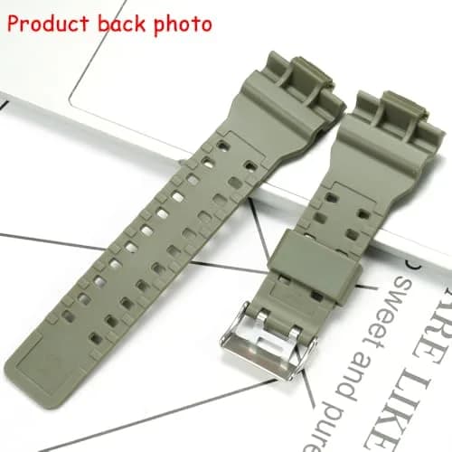 XBHSW Resin Replacement Watch Band for Casio G-Shock GA/GD Series 22mm (0.87 inch) Camouflage Military Green | Durable & Waterproof thumbnail 4
