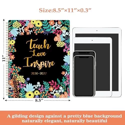 MaaIbok Teacher Planner 2026-2027 | Academic Organizer with Quotes (8.5'' x 11'') thumbnail 8
