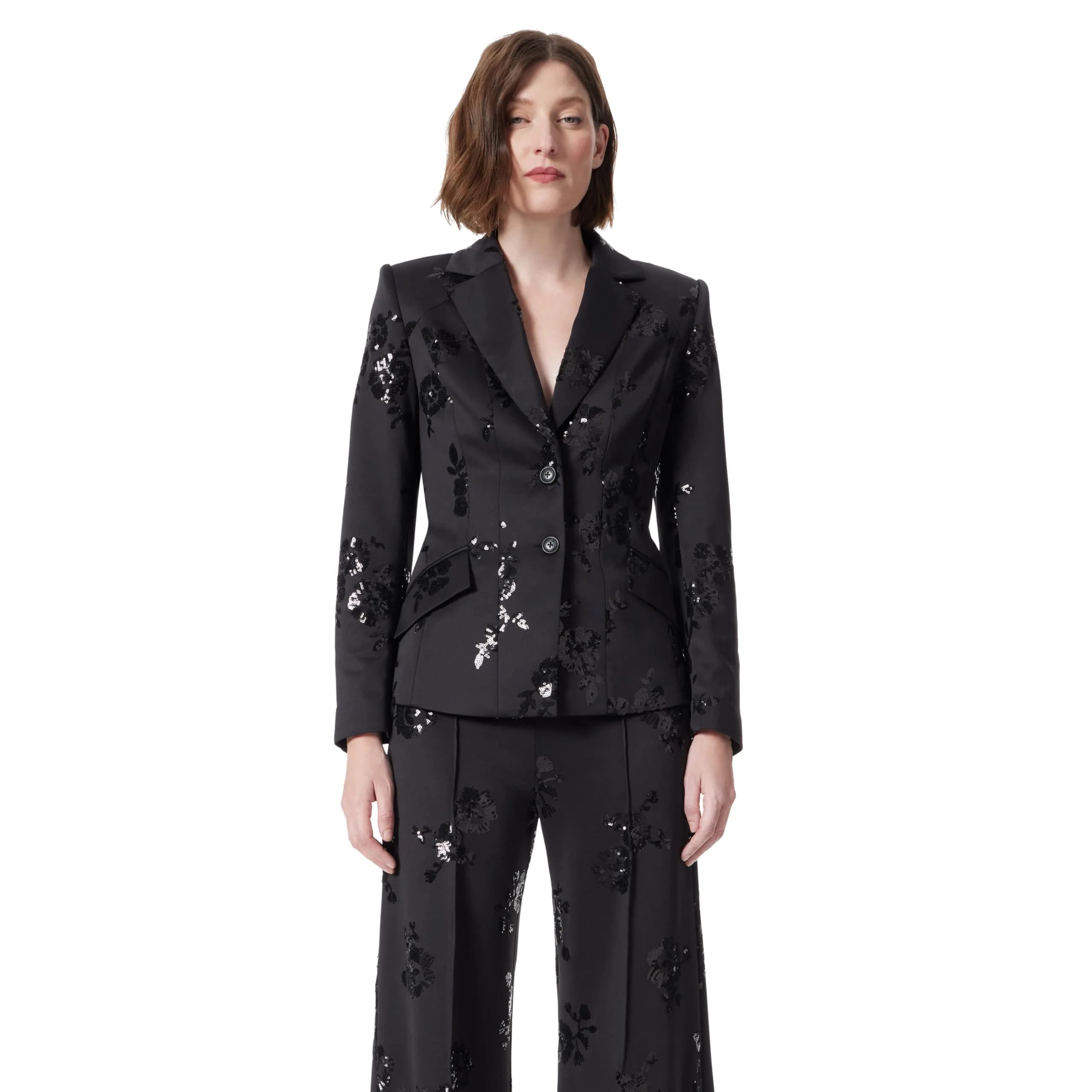 DEE OCLEPPO Womens Angela Seamed Double Button Blazer 26in | Chic, Versatile & US Imported