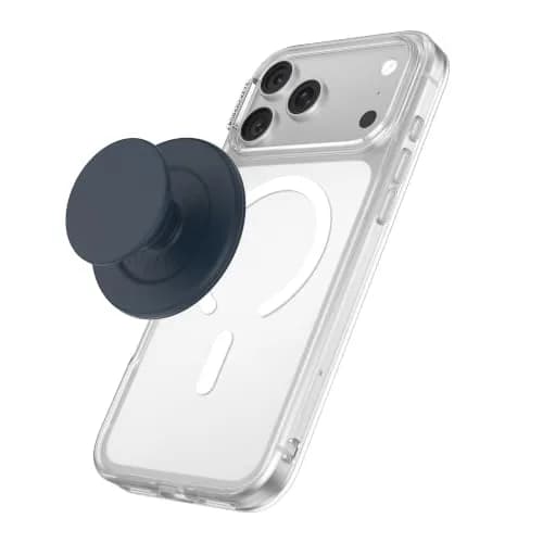PopSockets Phone Grip for MagSafe Soft Touch Navy | Magnetic Holder & Stand thumbnail 1