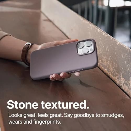 TineeOwl for iPhone 16 Pro Magnetic Case, Camera Control Button, Compatible with MagSafe, TPU, Minimalist, Slim/Thin, Grippy - Dune Series (Dusty Lilac, iPhone 16 Pro) thumbnail 5