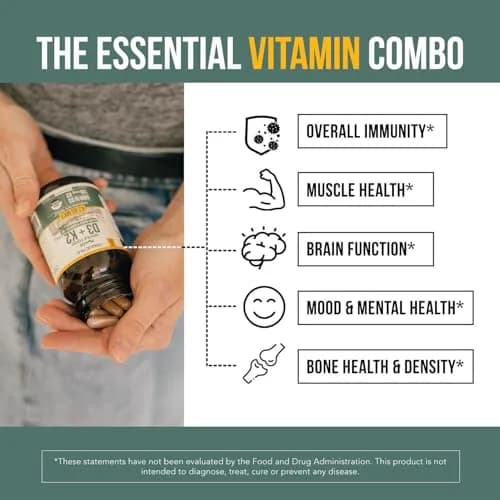 Triquetra Health Organic Plant D3 + K2 | 10,000 IU D3 + 120 mcg K2 | Vegan, Organic, Vegan, 60 Count thumbnail 5