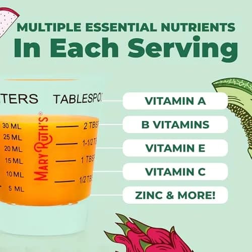 MARYRUTH'S Liquid Multivitamin + Hair Growth 440ml (15.22 Fl Oz) | Clinically Thicker Hair with Lustriva thumbnail 5