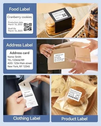 NIIMBOT 3 Roll Set Labels, 2" x 3.2" Waterproof Thermal Labels for B1/B21/B3S Printer thumbnail 8