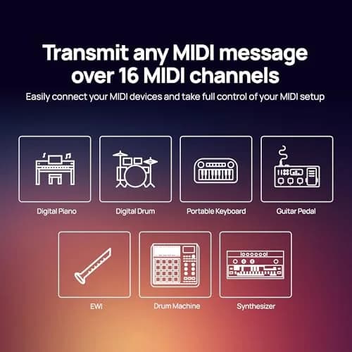 CME C2MIDI Pro - Dual-Purpose USB-C MIDI Cable with Filter, Mapper & Router | 6.5FT (2M) | High-Speed MIDI Interface thumbnail 9