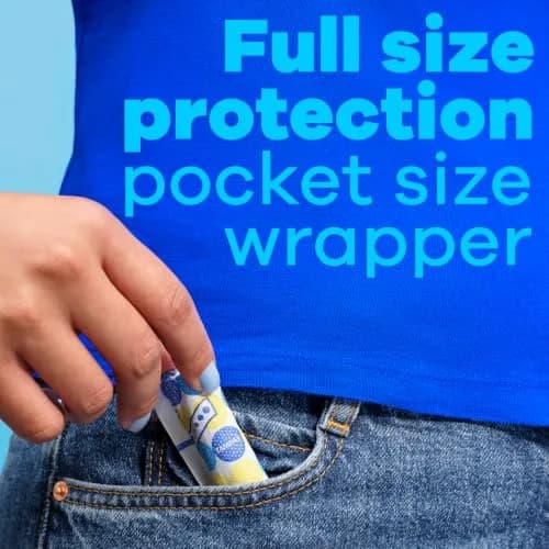 Tampax Compact Pearl Tampons for Women Multipack, Regular/Super Absorbency, Unscented, 45 Count | Dermatologist Tested Tampon thumbnail 3
