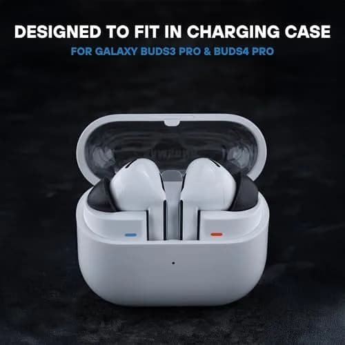 Comply TrueGrip Premium Memory Foam Replacement Ear Tips, Black (Large, 6 Pairs) | Enhanced Noise Isolation for Samsung Galaxy Buds thumbnail 6